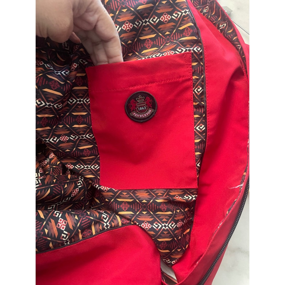 Pendleton Red Hooded Jacket - Picture 7 of 10